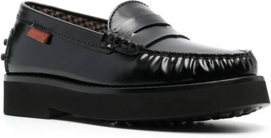 Tod's Leren loafers Zwart