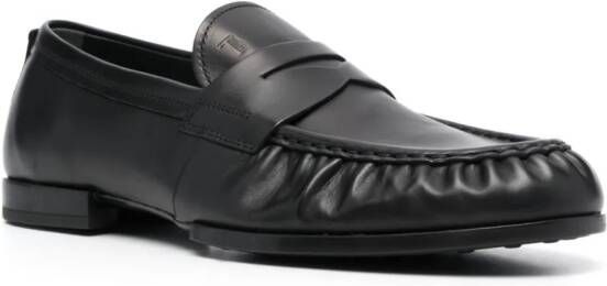 Tod's Leren loafers Zwart