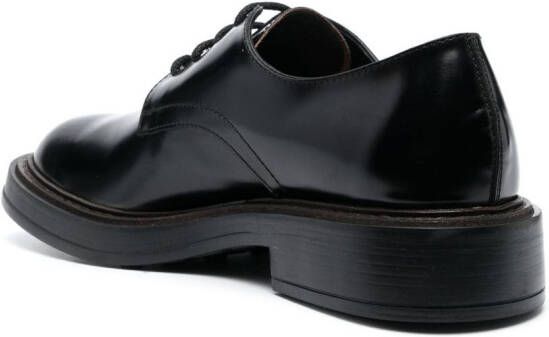 Tod's Leren Oxford veterschoenen Zwart