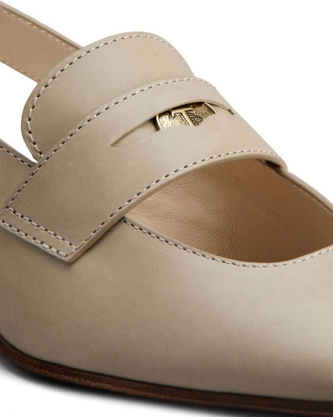 Tod's Leren pumps Beige
