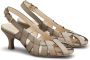 Tod's Leren pumps met uitgesneden details Beige - Thumbnail 2