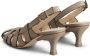 Tod's Leren pumps met uitgesneden details Beige - Thumbnail 3