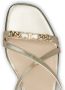 Tod's Leren sandalen met logoplakkaat Goud - Thumbnail 5