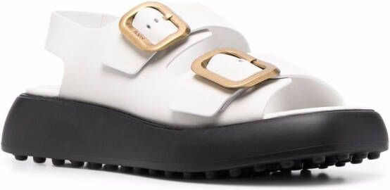 Tod's Leren sandalen Wit