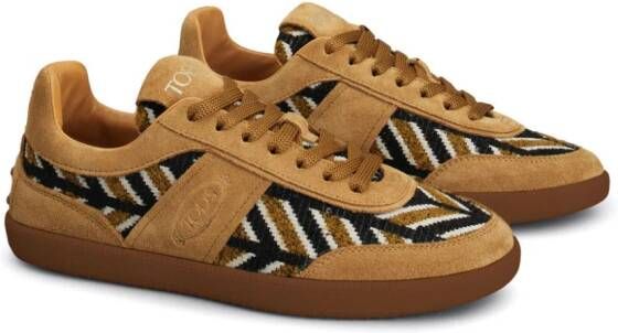 Tod's Leren sneakers Bruin