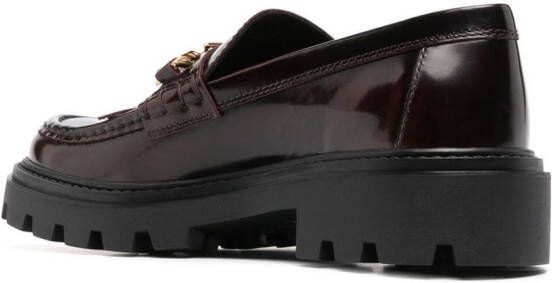 Tod's Loafers met franje Rood