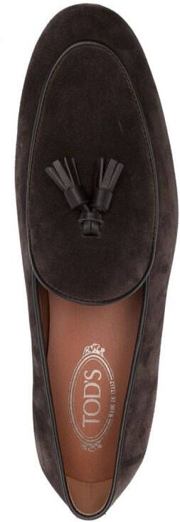 Tod's Loafers met kwastjes Bruin