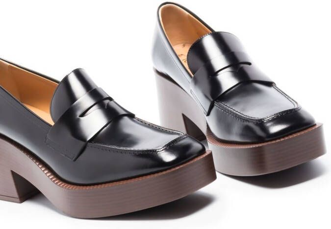 Tod's Loafers met plateauzool Zwart