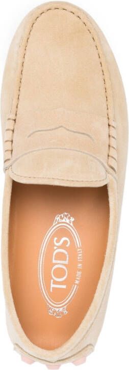 Tod's Loafers met ronde neus Beige
