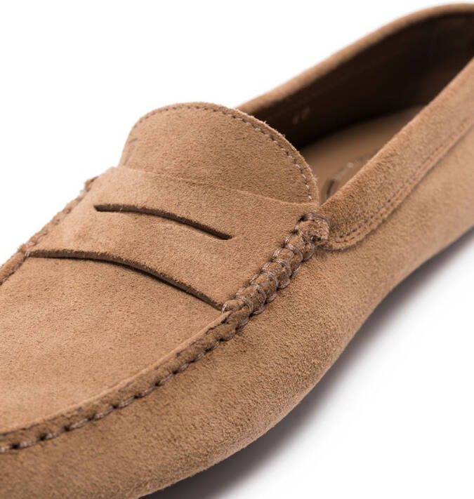 Tod's Loafers met ronde neus Beige