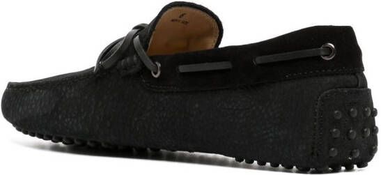 Tod's Loafers met strikdetail Zwart