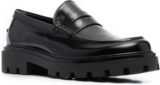 Tod's Loafers van lakleer Zwart
