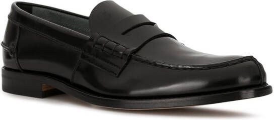 Tod's Loafers van leer Zwart