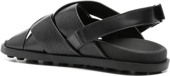 Tod's Leren sandalen Zwart