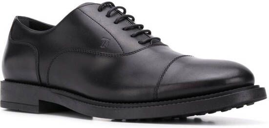 Tod's Oxford leren schoenen Zwart