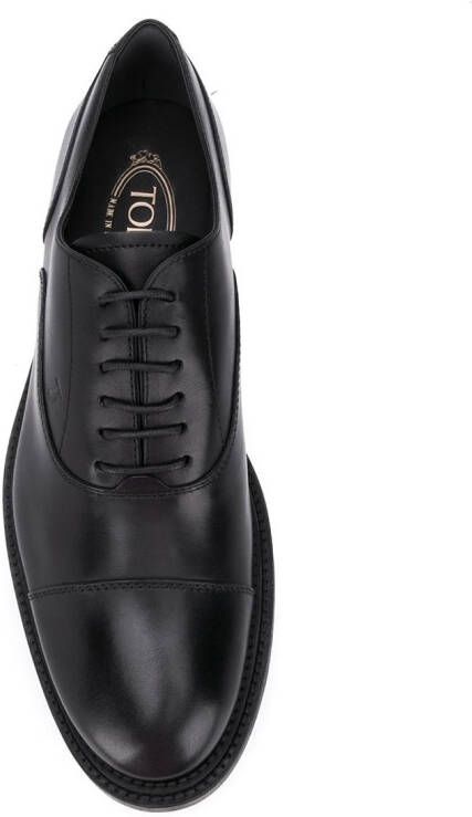 Tod's Oxford leren schoenen Zwart