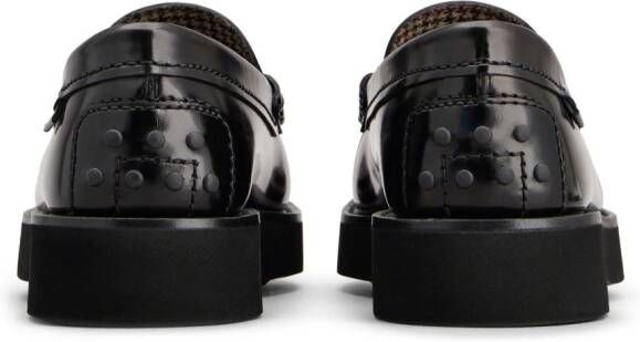 Tod's Leren loafers Zwart