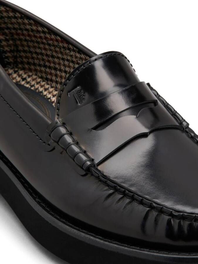 Tod's Leren loafers Zwart