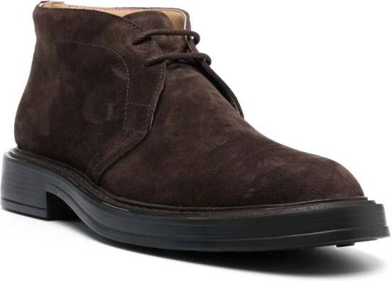 Tod's Polacco Extralight suède loafers Bruin