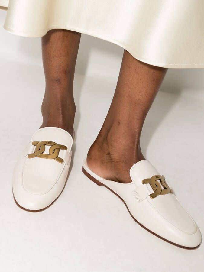Tod's Sabot loafers Wit