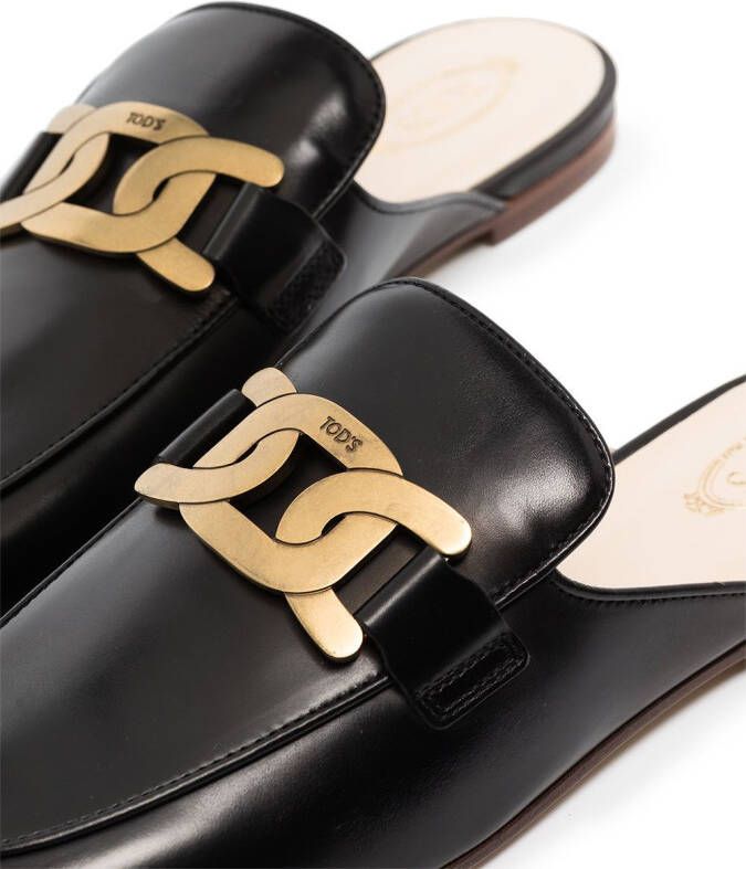 Tod's Sabot loafers Zwart