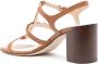 Tod's Sandalen met logoplakkaat 75 mm Bruin - Thumbnail 3