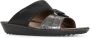 Tod's Sandalen met open neus heren leer leer rubber 7.5 Grijs - Thumbnail 2