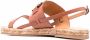 Tod's Slingback sandalen met schakelketting Bruin - Thumbnail 3