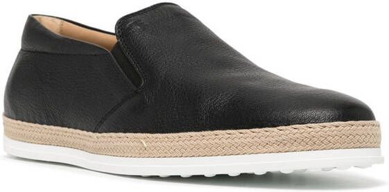 Tod's Slip-on espadrilles Zwart