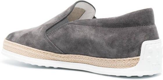 Tod's Slip-on loafers Grijs