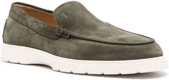 Tod's Slip-on loafers Groen