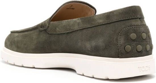 Tod's Slip-on loafers Groen