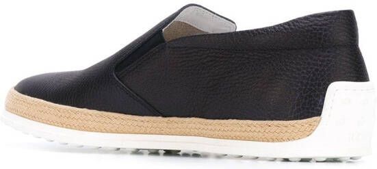 Tod's Slip-on espadrilles Blauw