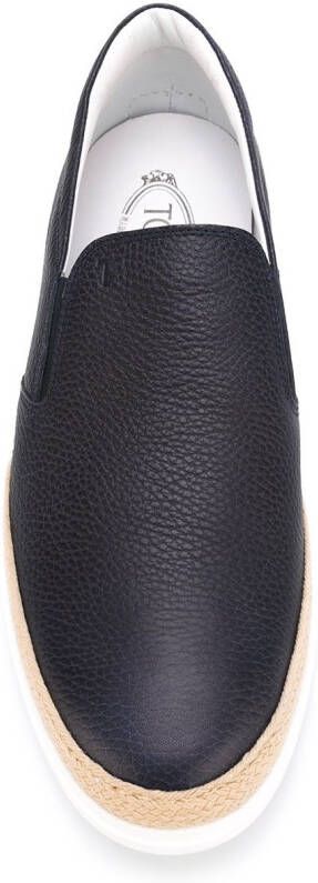 Tod's Slip-on espadrilles Blauw