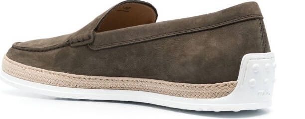 Tod's Slip-on loafers Groen