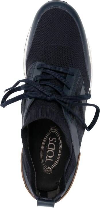 Tod's Sneakers met mesh vlakken Blauw