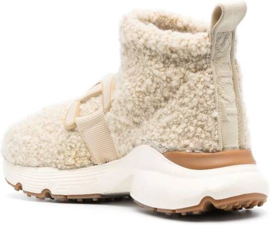 Tod's Sport Run high-top sneakers Beige