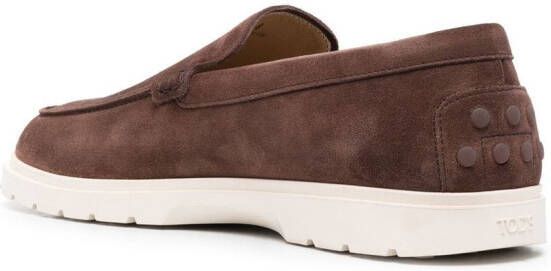 Tod's Suède loafers Bruin
