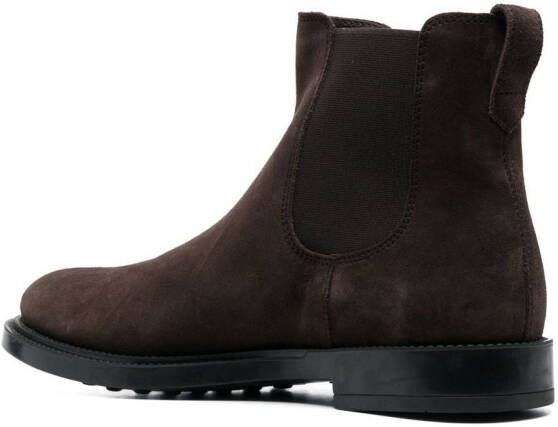 Tod's Suède Chelsea boots Bruin