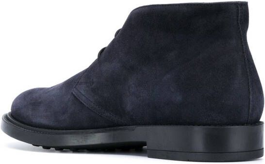 Tod's Suède desert boots Blauw