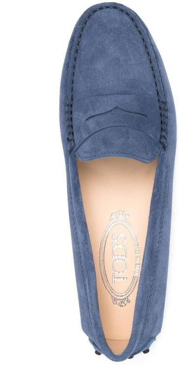 Tod's Suède loafers Blauw