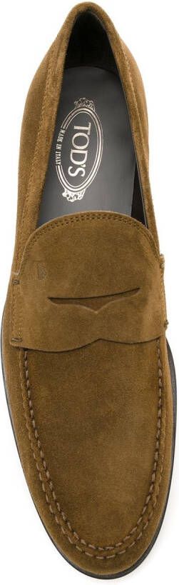 Tod's Suède loafers Bruin
