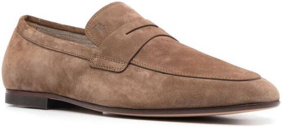Tod's Suède loafers Bruin