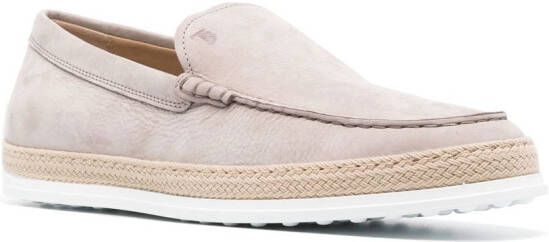 Tod's Slip-on loafers Beige