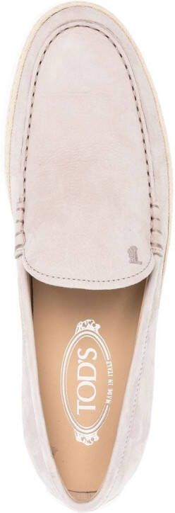 Tod's Slip-on loafers Beige