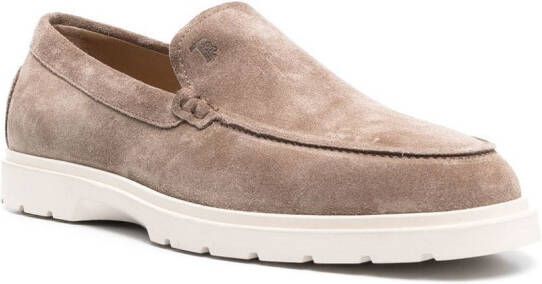 Tod's Slip-on loafers Beige