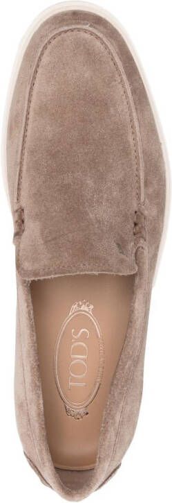 Tod's Slip-on loafers Beige