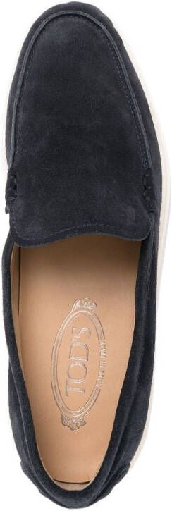 Tod's Slip-on loafers Blauw