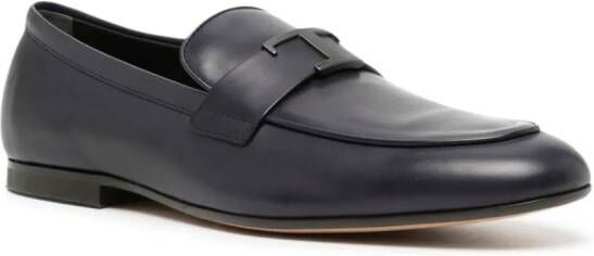 Tod's T Timeless leren loafers Blauw