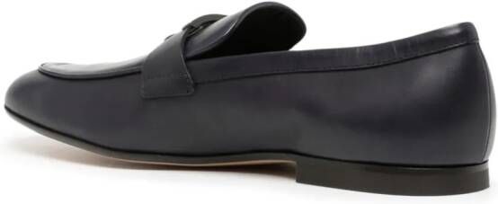 Tod's T Timeless leren loafers Blauw